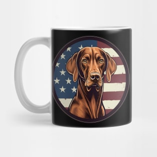 Vizsla 4th of July Mug